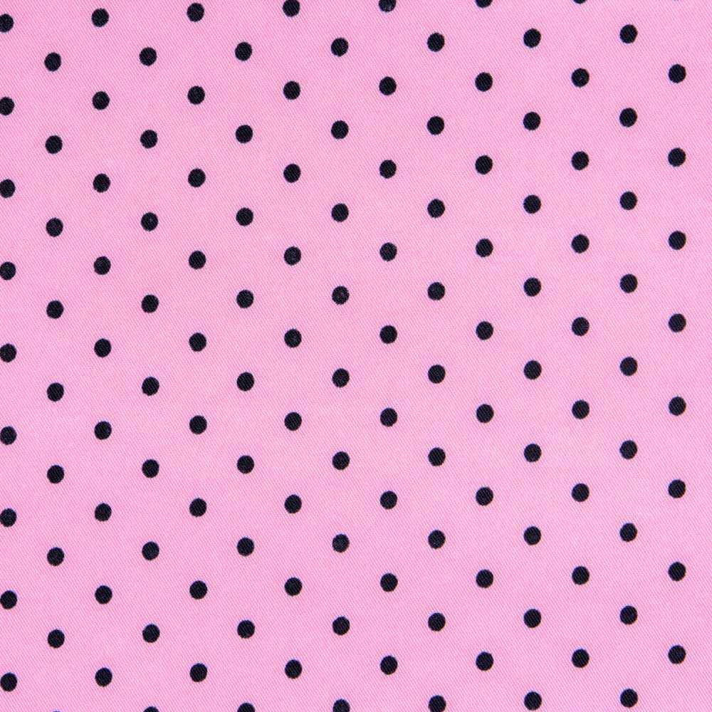 Sarga Stretch Lunares Rosa 4mm - Ribes y Casals