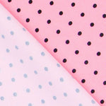 Sarga Stretch Lunares Rosa 4mm - Ribes y Casals