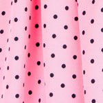 Sarga Stretch Lunares Rosa 4mm - Ribes y Casals