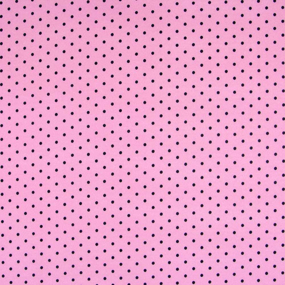 Sarga Stretch Lunares Rosa 4mm - Ribes y Casals