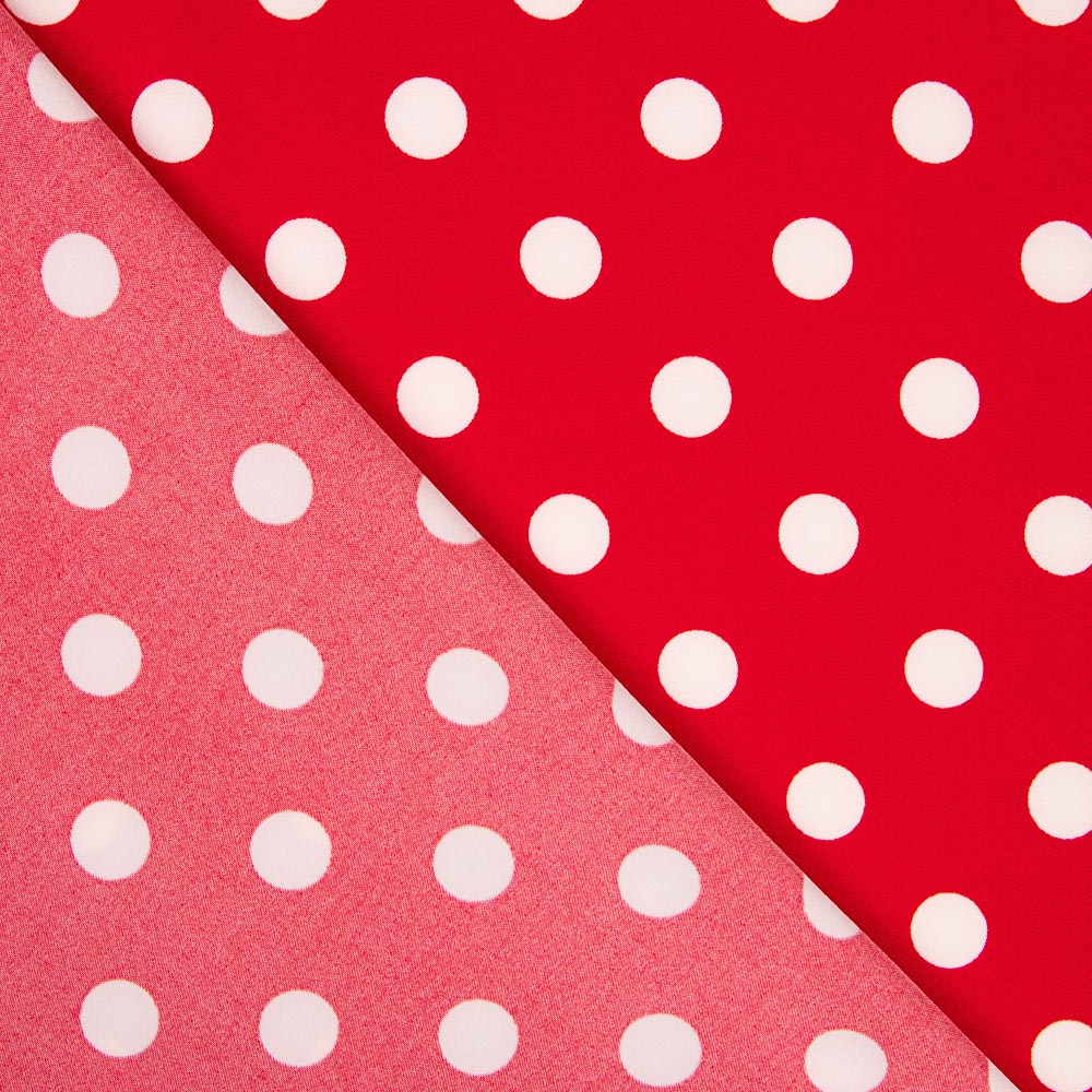 Retal Sarga Elástica Lunar Roja 125x150 cm - Ribes y Casals