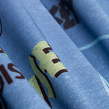 Sarga Estampada Mickey Azul Denim - Ribes y Casals