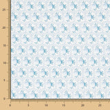Sarga Spandex Barroco Azul - Ribes y Casals