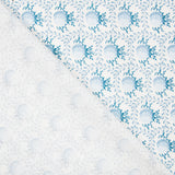 Sarga Spandex Barroco Azul - Ribes y Casals