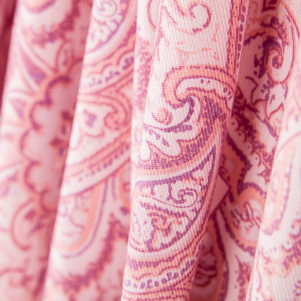 Sarga Spandex Cachemire Rosa - Ribes y Casals