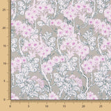 Sarga Spandex Floral Rosa - Ribes y Casals