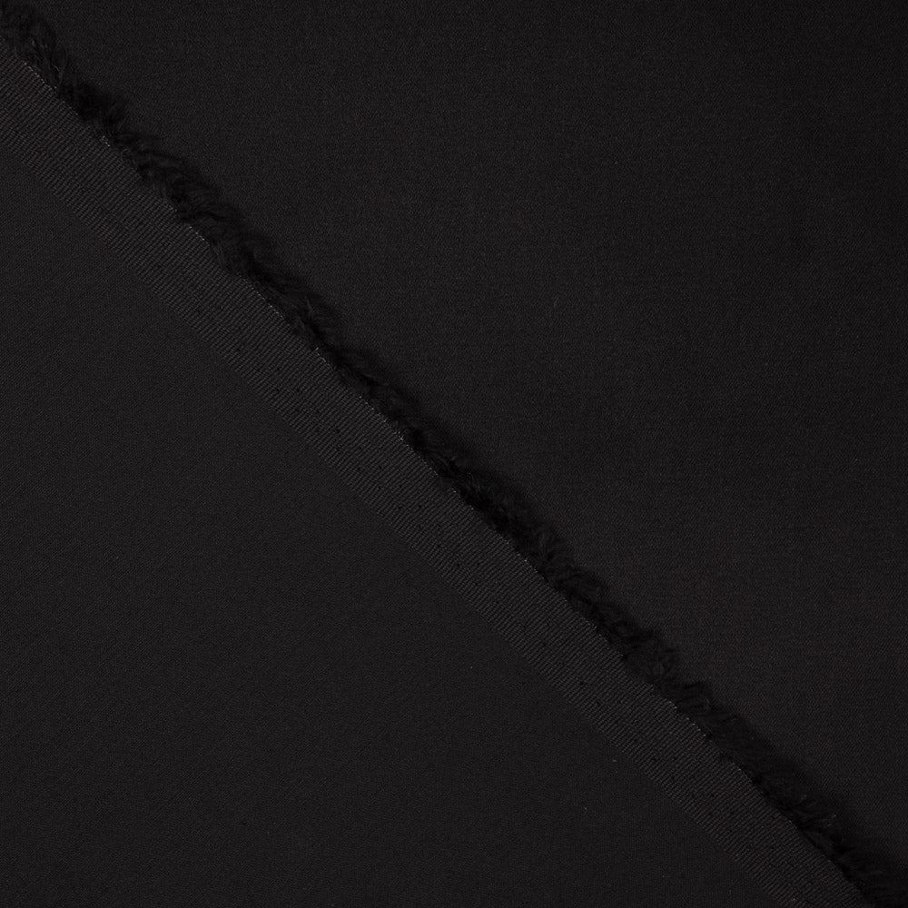 Satén Algodón Spandex Negro - Ribes y Casals