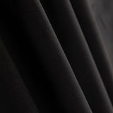 Satén Algodón Spandex Negro - Ribes y Casals