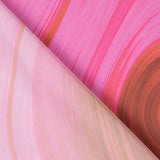 Satén Estampado Abstracto Fucsia - Ribes y Casals