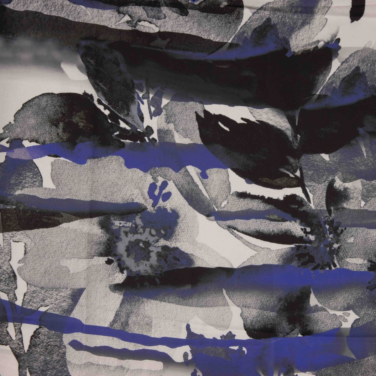 Satén Estampado Arica Azul - Ribes y Casals