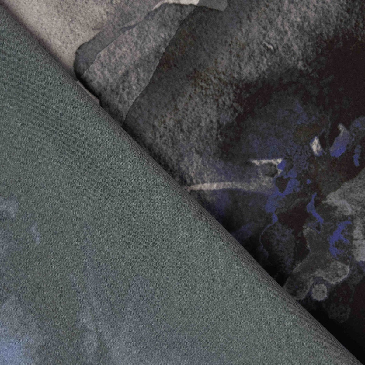 Satén Estampado Arica Azul - Ribes y Casals