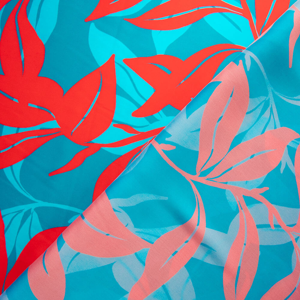 Satén Estampado Bicolor Mini - Ribes y Casals