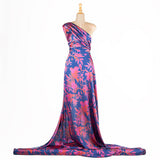Satén Estampado Bombay Azul - Ribes y Casals