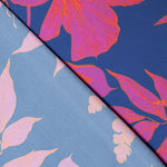 Satén Estampado Bombay Azul - Ribes y Casals