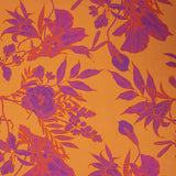 Satén Estampado Bombay Naranja - Ribes y Casals