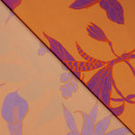 Satén Estampado Bombay Naranja - Ribes y Casals