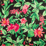 Satén Estampado Flor Daikiri - Ribes y Casals