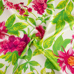 Satén Estampado Flor Mooma - Ribes y Casals