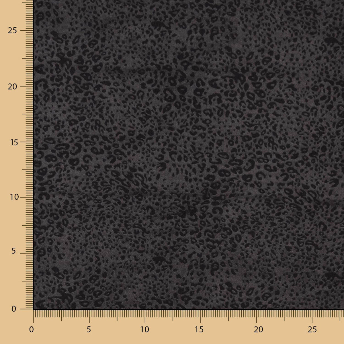 Satén Jacquard Negro - Ribes y Casals