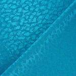 Satén Jacquard Viscosa Azul Canard - Ribes y Casals