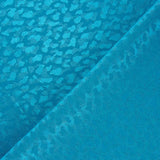 Satén Jacquard Viscosa Azul Canard - Ribes y Casals