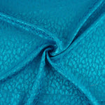 Satén Jacquard Viscosa Azul Canard - Ribes y Casals