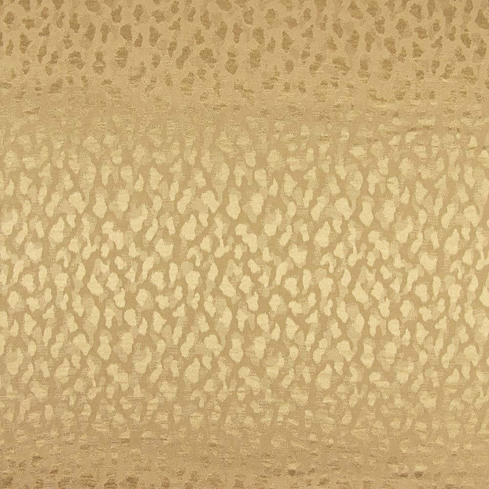 Satén Jacquard Viscosa Dorado - Ribes y Casals