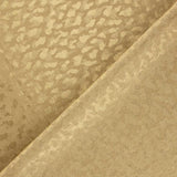 Satén Jacquard Viscosa Dorado - Ribes y Casals