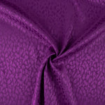 Satén Jacquard Viscosa Morado - Ribes y Casals