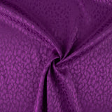 Satén Jacquard Viscosa Morado - Ribes y Casals