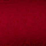 Satén Jacquard Viscosa Rojo - Ribes y Casals
