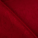 Satén Jacquard Viscosa Rojo - Ribes y Casals