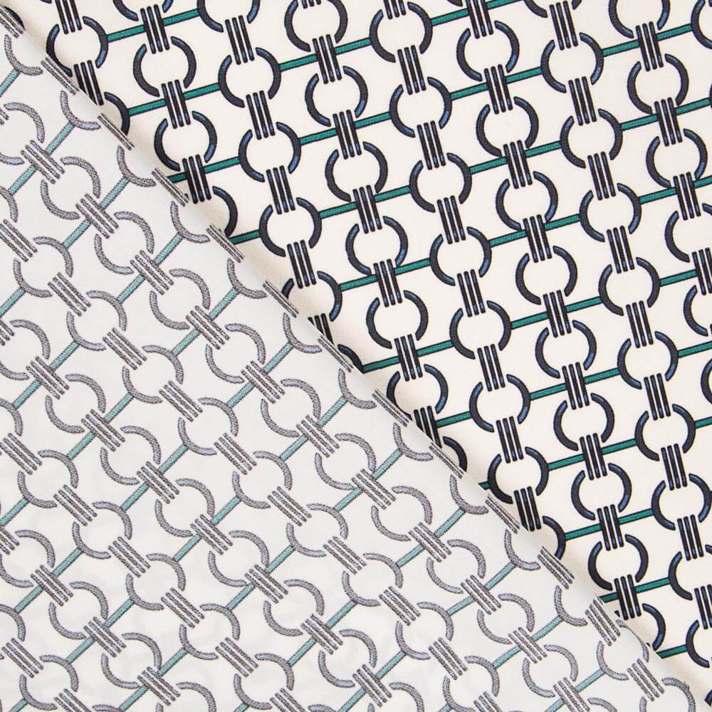 Satén Mate Cadena Negro - Ribes y Casals