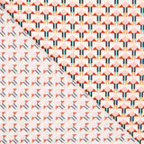 Satén Mate Geométrica Salmón - Ribes y Casals