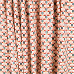 Satén Mate Geométrica Salmón - Ribes y Casals