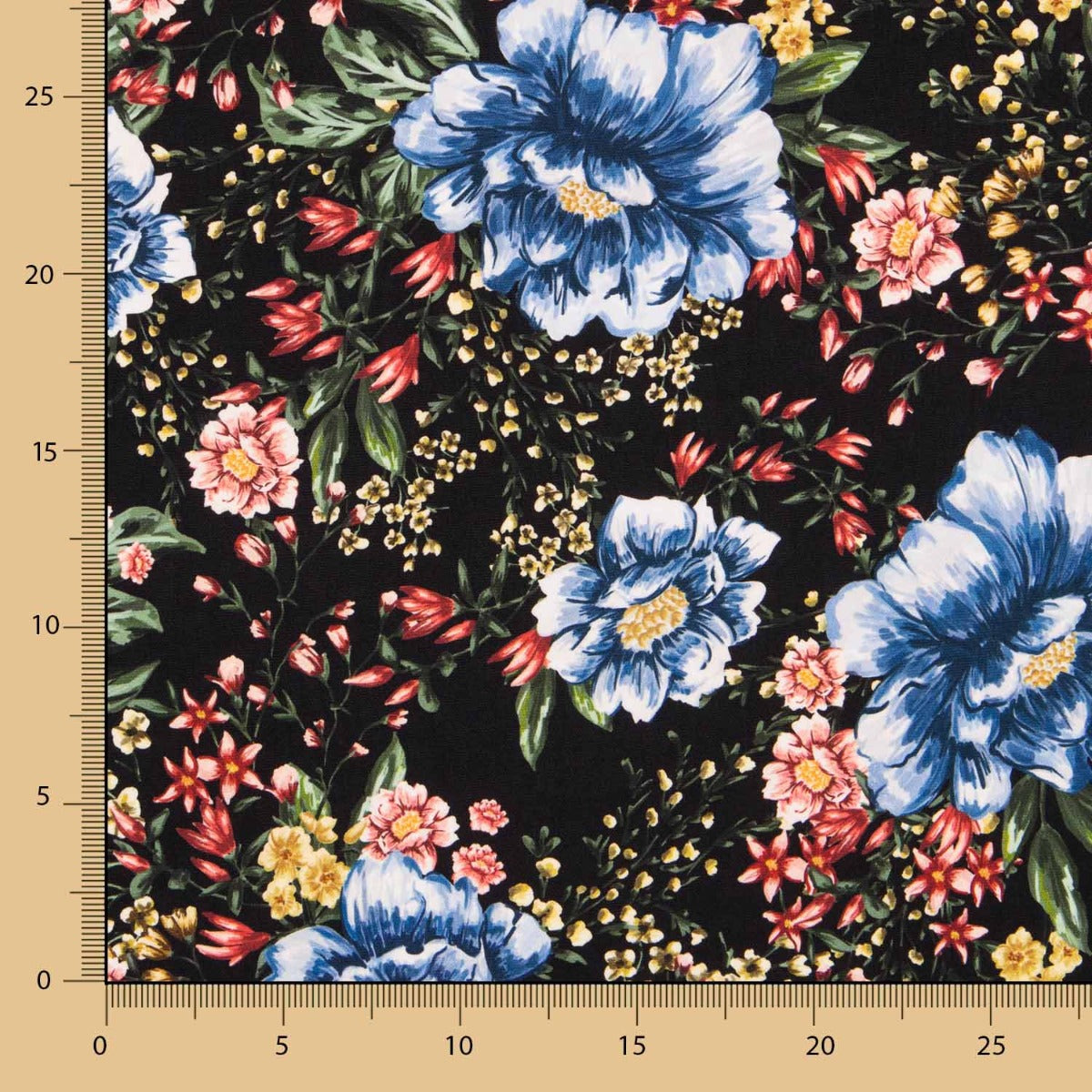 Satén Mate Retro Negro - Ribes y Casals