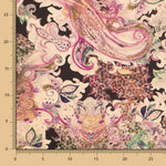 Satén Poliéster Cachemire Felino - Ribes y Casals