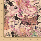 Satén Poliéster Cachemire Felino - Ribes y Casals