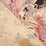 Satén Poliéster Cachemire Felino - Ribes y Casals