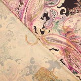 Satén Poliéster Cachemire Felino - Ribes y Casals