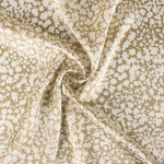 Satén Poliéster Estampado Abstract Beige - Ribes y Casals