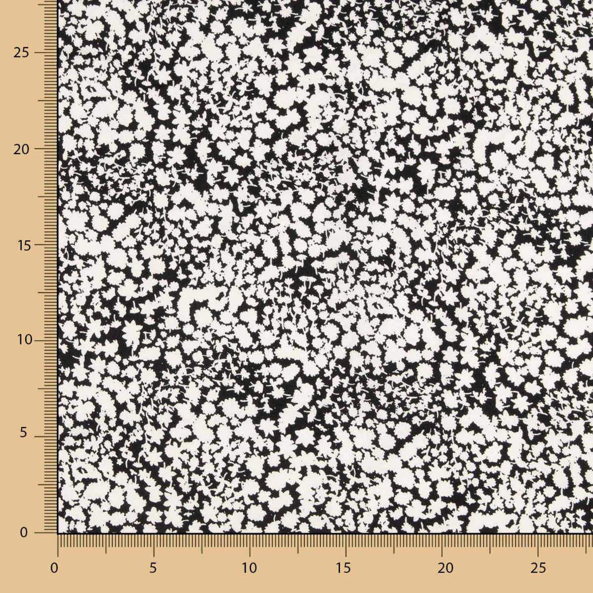 Satén Poliéster Estampado Abstract Marino - Ribes y Casals