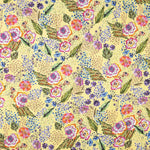 Satén Poliéster Floral Lima - Ribes y Casals
