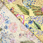 Satén Poliéster Floral Lima - Ribes y Casals