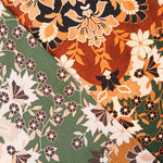 Satén Poliéster Folk Verde Botella - Ribes y Casals