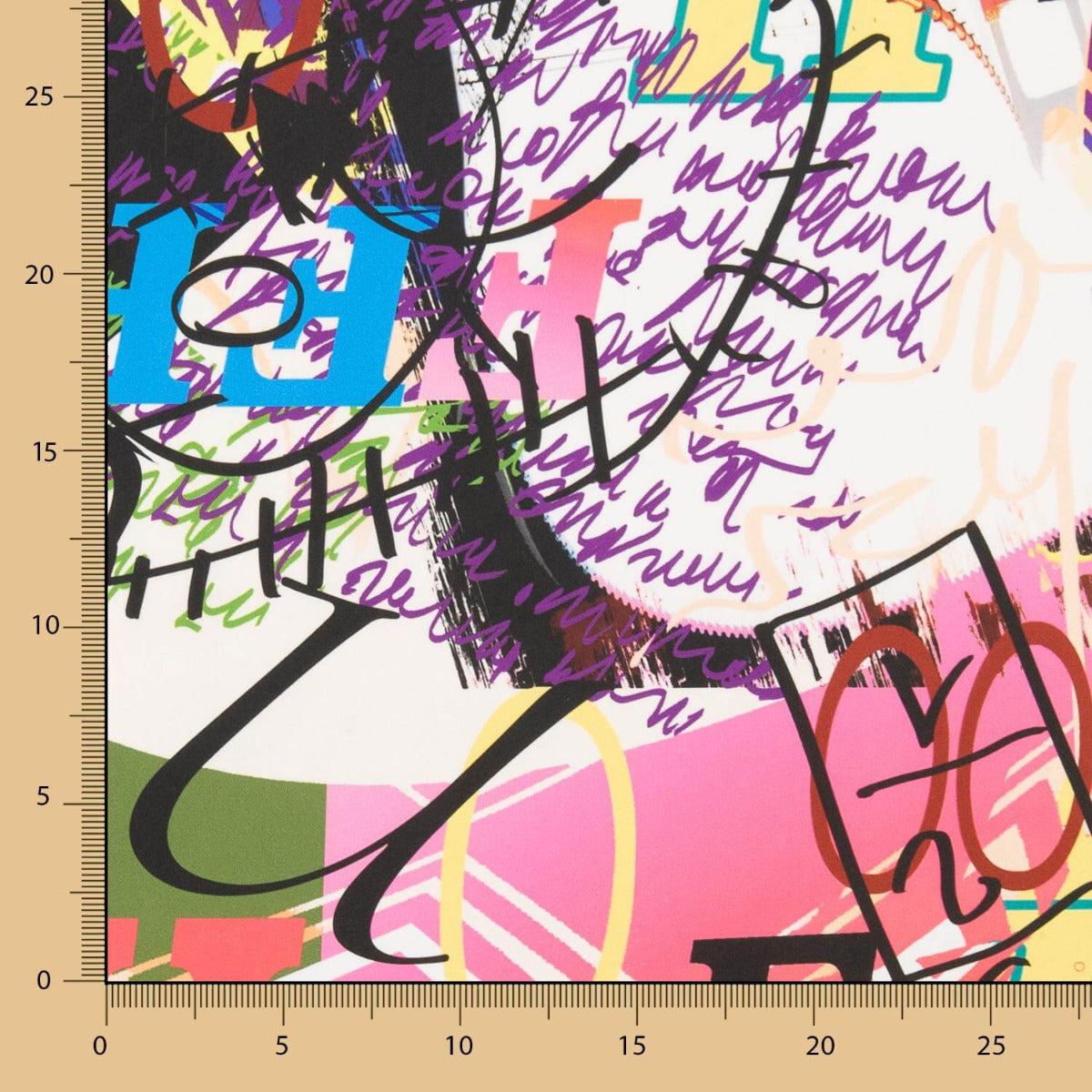 Satén Poliéster Letras Colores - Ribes y Casals