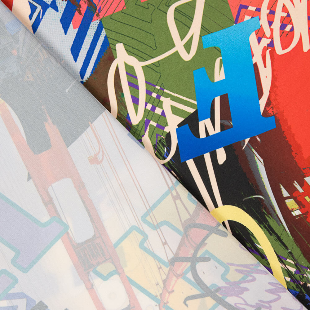 Satén Poliéster Letras Colores - Ribes y Casals