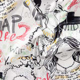 Satén Poliéster Rostros - Ribes y Casals