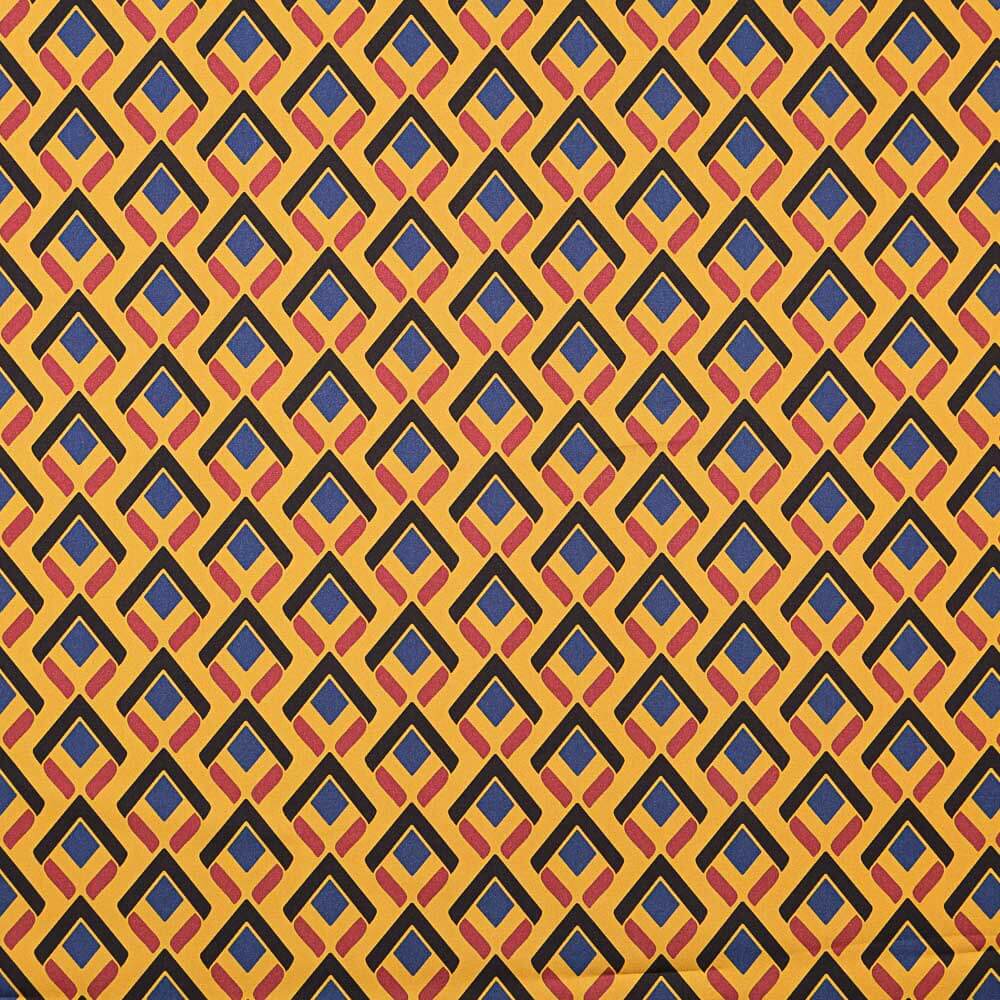 Satén Poliéster Étnico Mokka - Ribes y Casals