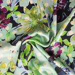 Satén Sedoso Folk Verde - Ribes y Casals